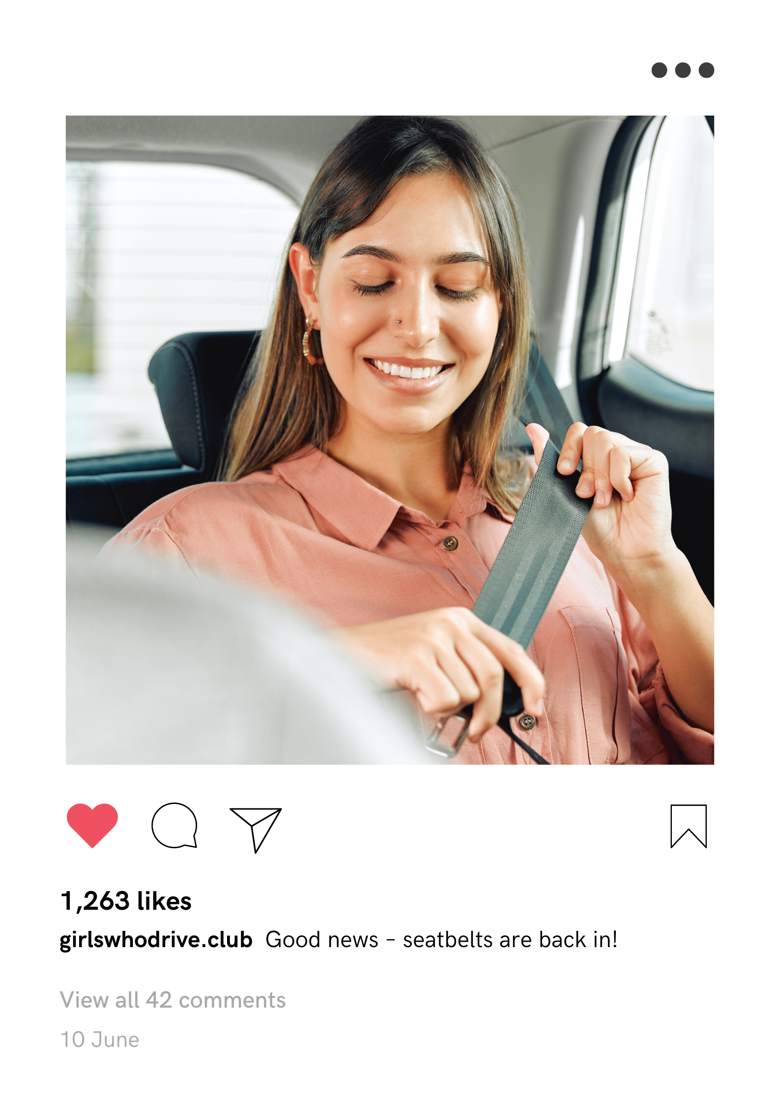 75+ Clever Car Captions For Instagram Girls Who Drive