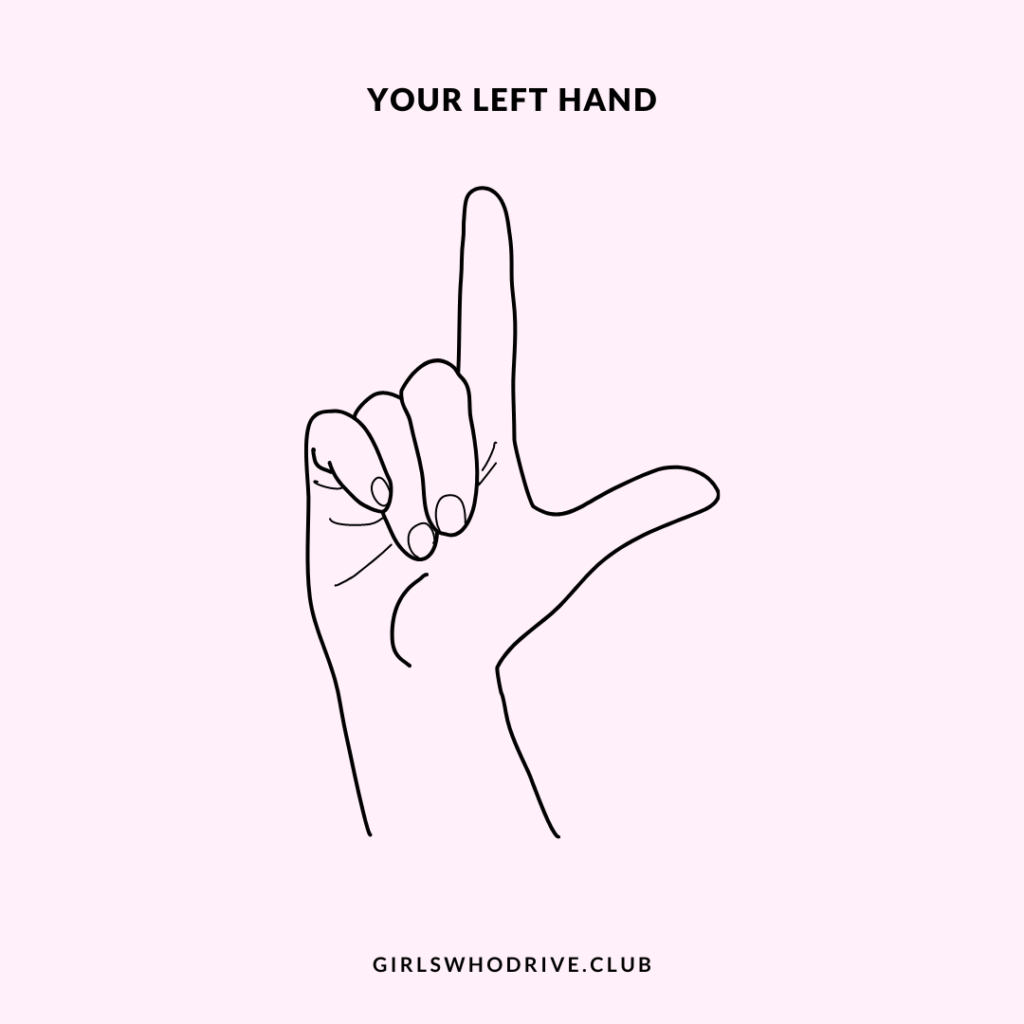 Improve your driving skills - Identifying your left hand