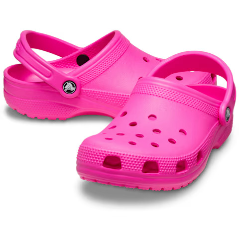 pink crocs