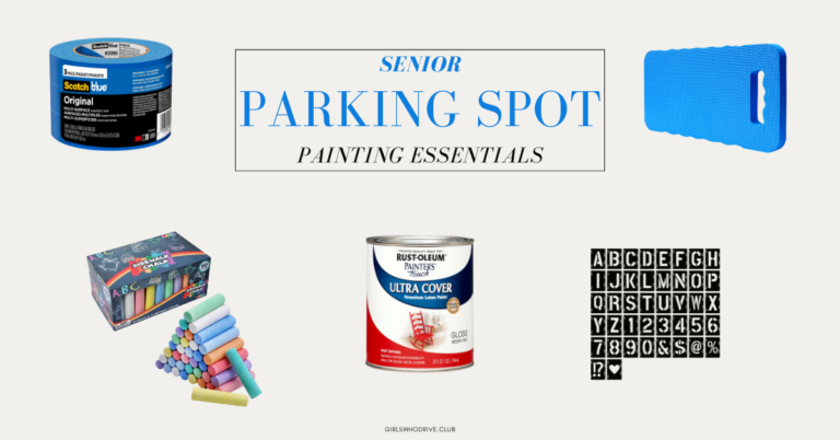 senior parking spot painting essentials