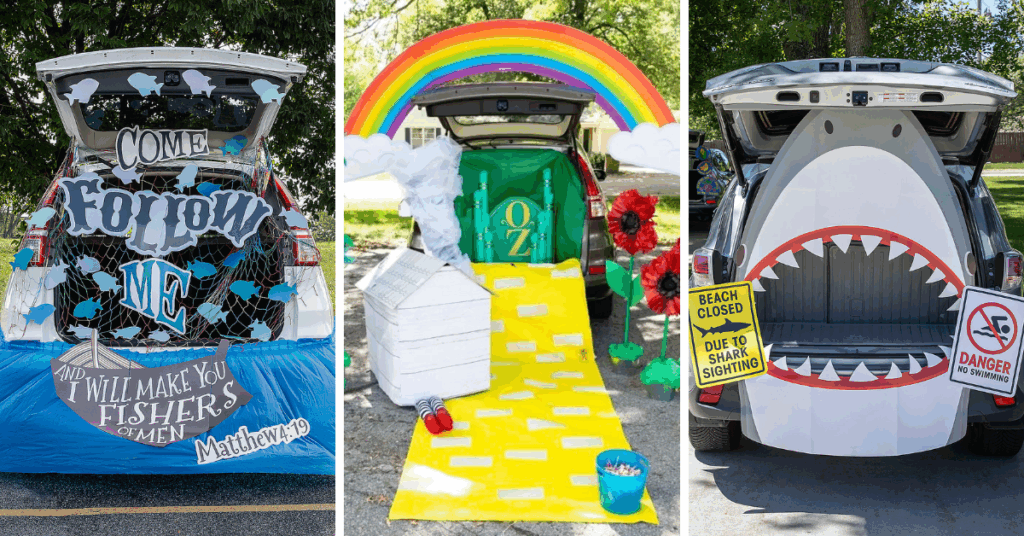 quick and easy trunk or treat ideas