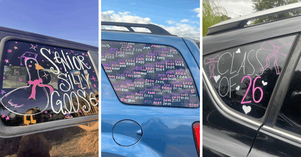 senior car decorating ideas